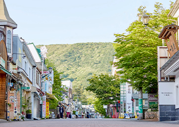 写真:旧軽井沢銀座